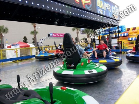 portable bumper cars for rent